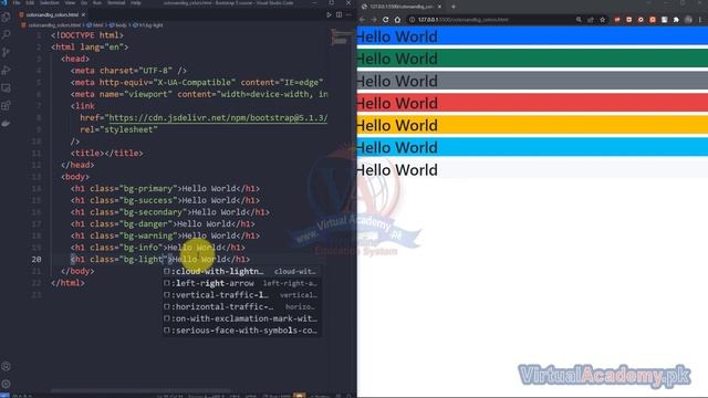 Colors in Bootstrap | Changing Color in Bootstrap 5 | Bootstrap Tutorials смотреть онлайн