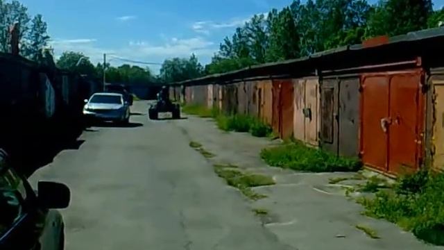 WoT Первый выезд из гаража