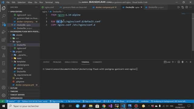 Dockerizing Flask with Gunicorn and Nginx (Part 2) смотреть онлайн
