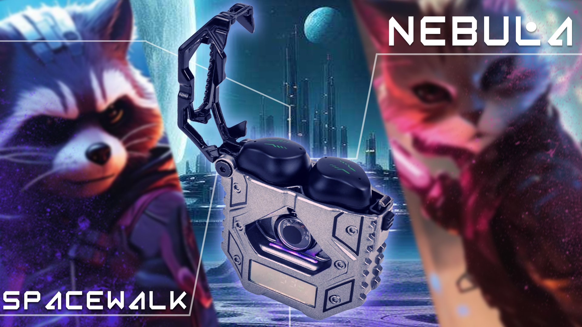 Обзор игровой TWS гарнитуры. NEBULA SPACEWALK (NG-TWS07). смотреть онлайн