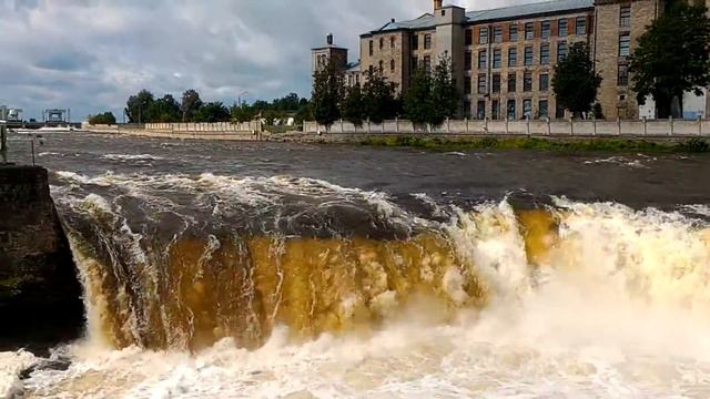 Нарвский водопад. смотреть онлайн