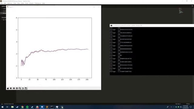Average dice count in Python смотреть онлайн