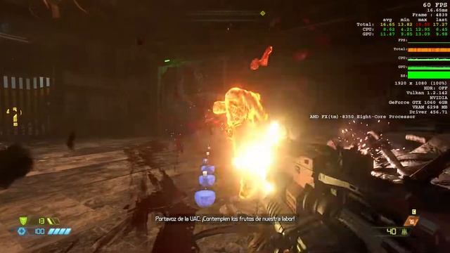 Doom Eternal en AMD FX 8350 + gtx 1060 6gb Benchmark смотреть онлайн