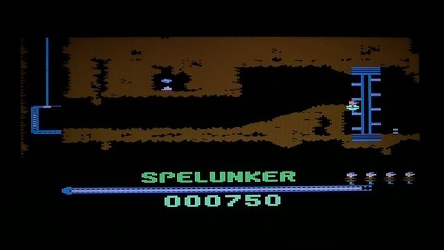 C64 Commodore 64 game Spelunker смотреть онлайн