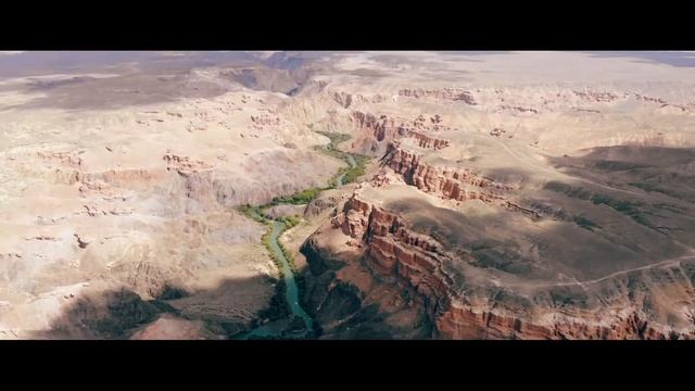 Чарынский каньон, Казахстан | Charyn canyon, Qazaqstan - drone video смотреть онлайн