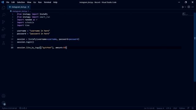 How to Get Instagram Followers [Instagram Follower Bot] [Python] смотреть онлайн
