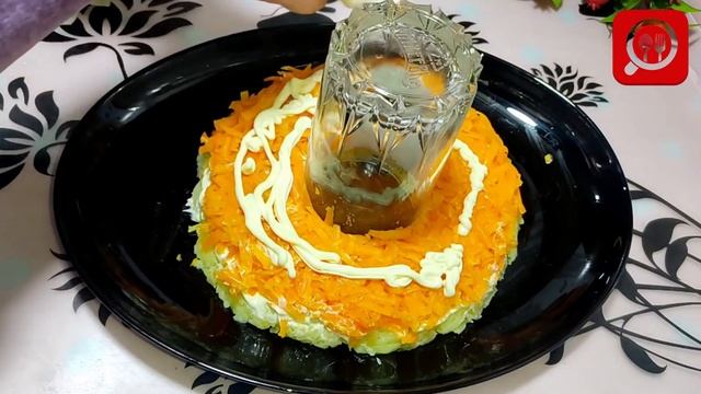 Салат на праздничный стол. Очень вкусный и простой рецепт кухня наизнанку смотреть онлайн