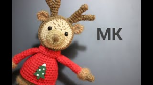 ??? ОЛЕНЬ КРЮЧКОМ?НОВОГОДНЯЯ КОЛЛЕКЦИЯ.mp4