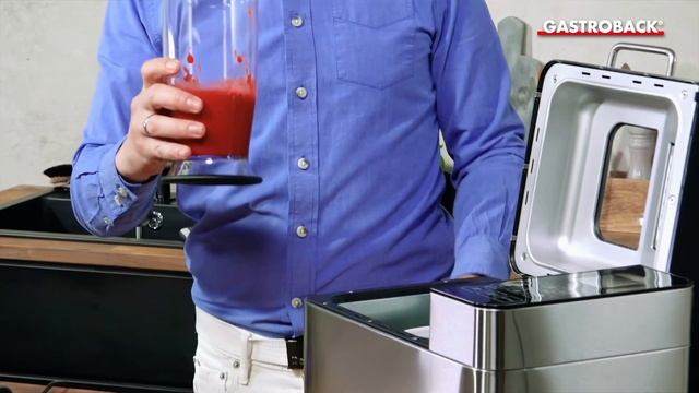 Eis oder Sorbet selber machen mit dem Gastroback 42823 Design Brotbackautomat Advanced смотреть онлайн
