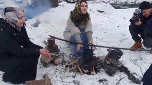 «Дзурдзуки». Съемки на морозе.