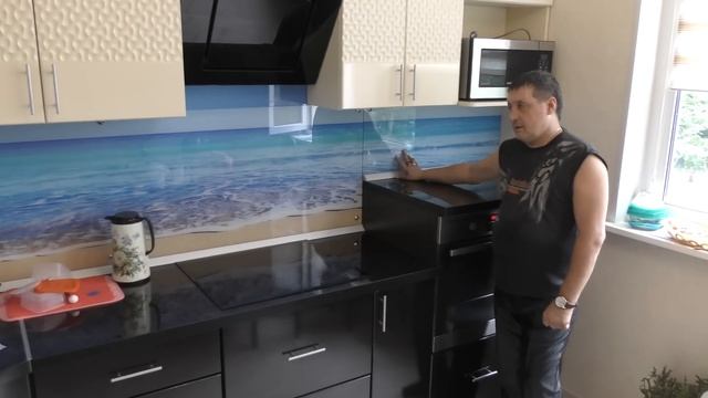 Кухонный гарнитур. Марьин бульвар 11 3д фасады+скинали смотреть онлайн