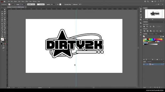 Learn to create a distressed Y2K Logo | Adobe Photoshop & Illustrator смотреть онлайн