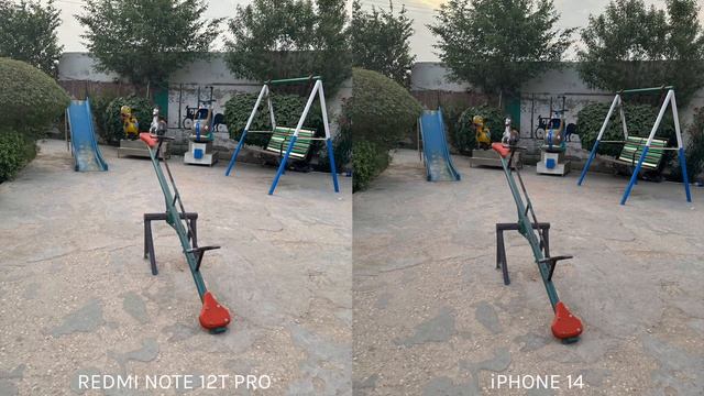 Redmi Note 12T Pro Vs iPhone 14 Camera Test Comparison смотреть онлайн
