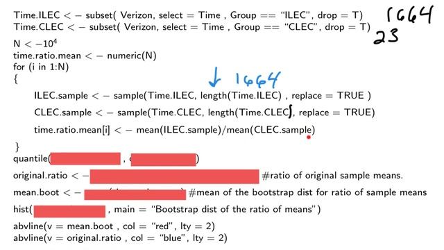 Chapter 5: Creating Bootstrap Distribution for Ratio of Means with R смотреть онлайн