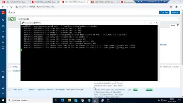 TBZ06-AL02 - Instalação do Zabbix Agente no servidor Windows. смотреть онлайн
