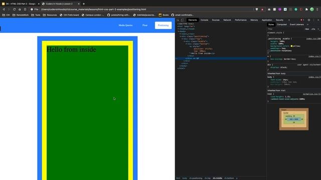 W2L2 - HTML & CSS Part 2 смотреть онлайн