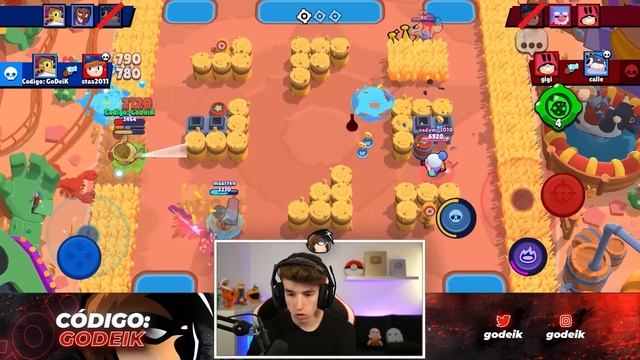 REVIENTO con LAS GALLETAS de PEARL AL MAXIMO en BRAWL STARS смотреть онлайн
