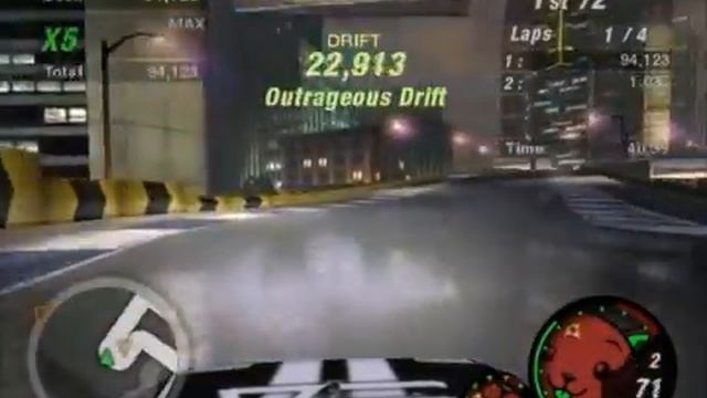 Drifting Hood Cam NFSU2 смотреть онлайн