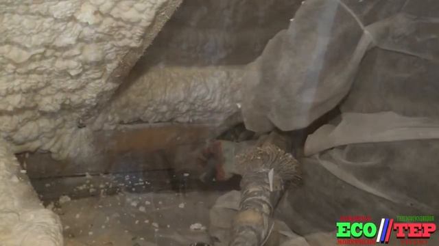 Утепление кровли и пола ППУ смотреть онлайн
