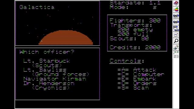 Galactic Empire - 1980 - Apple II смотреть онлайн