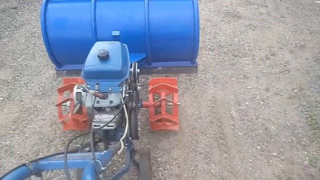 Задняя скорость культиватора Крот