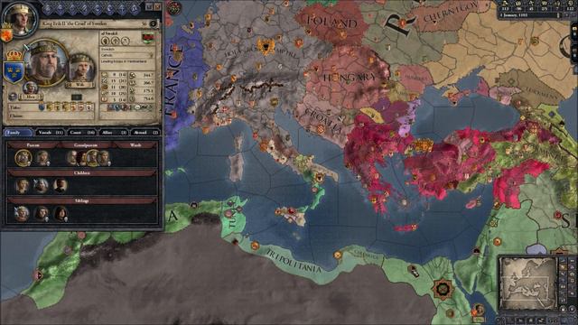 Let's Play Crusader Kings 2 - 8 - Rotting in Jail смотреть онлайн