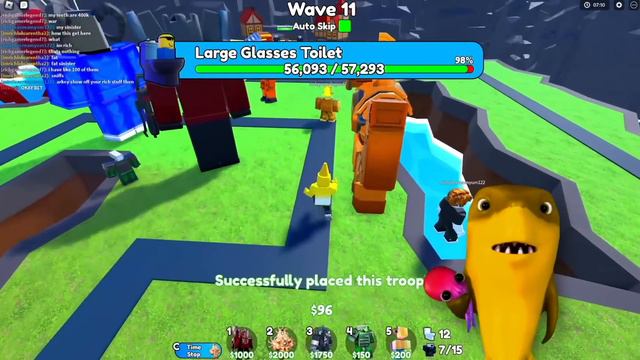 Trolling Arkey’s Private Server As A NOOB in Toilet Tower Defense смотреть онлайн