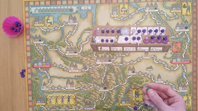 Hansa Teutonica Big Box - How to setup play and review board game HD * Amass Games * Pegasus Spiele смотреть онлайн