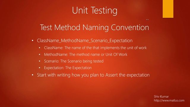 Unit Testing Best Practices смотреть онлайн
