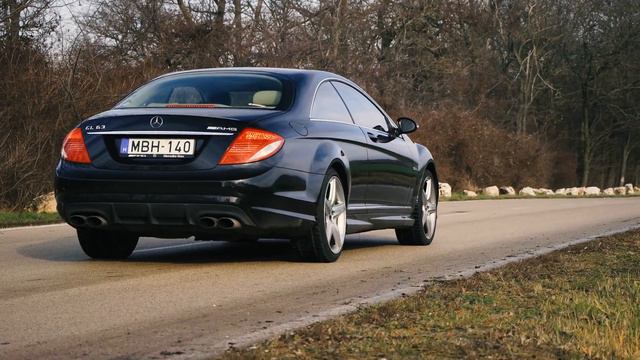Mercedes-Benz / V8 6.3 / CL 63 AMG burnout смотреть онлайн