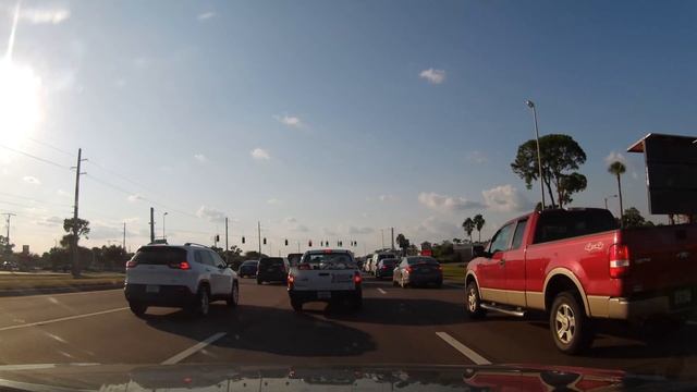 Driving around Port Charlotte, Florida смотреть онлайн