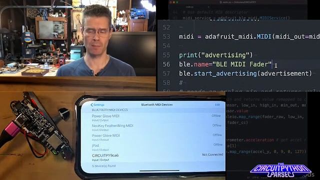 John Park's CircuitPython Parsec: Bluetooth Naming @adafruit @johnedgarpark #adafruit #circuitpytho смотреть онлайн