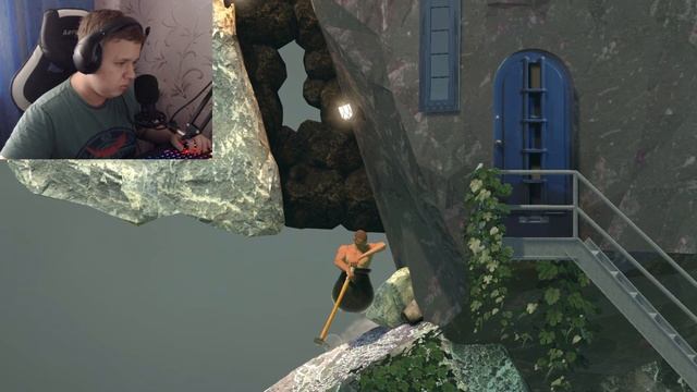 У МЕНЯ БОМБИТ ОТ ЭТОЙ ИГРЫ!!! ( Getting Over It with Bennett Foddy ) смотреть онлайн