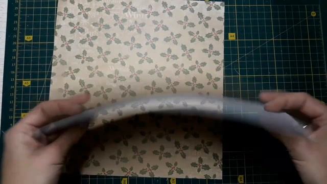 Мастер класс.Четвертый разворот альбома. Скрапбукинг. Tutorial. Scrapbook. смотреть онлайн