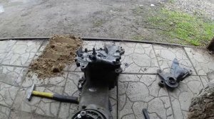 #замена заднего колеса на скутере#