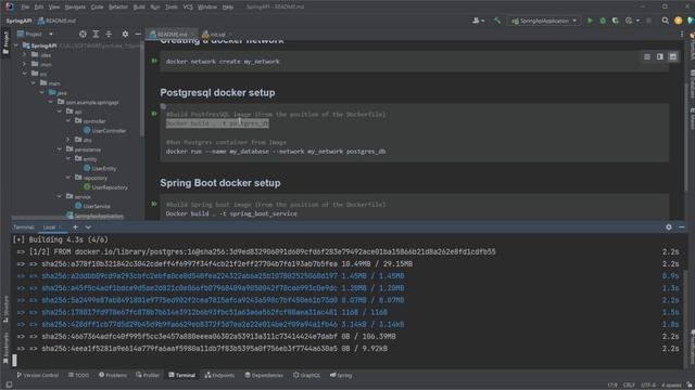 How to build, run and connect Spring Boot and PostgreSQL containers смотреть онлайн
