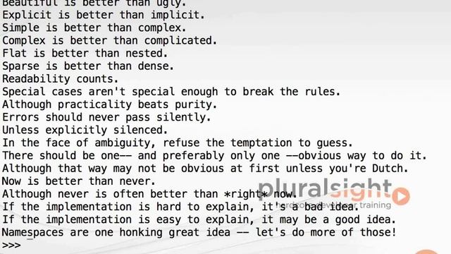 07 Python Culture and the Zen of Python смотреть онлайн