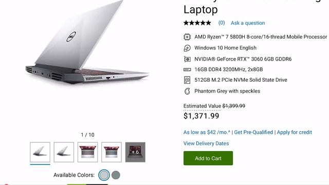 Dell G 15 Ryzen 7 5800 H +RtX 3060 +165Hz expected price in india смотреть онлайн