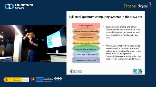 Quantum Spain Seminar: Architecting full stack quantum computing systems in the NISQ era and beyond смотреть онлайн