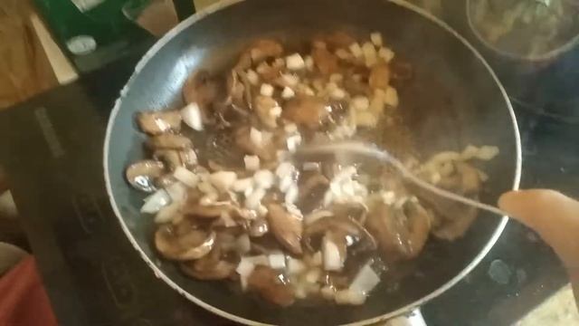 Сырно-грибной супчик с фаршем!