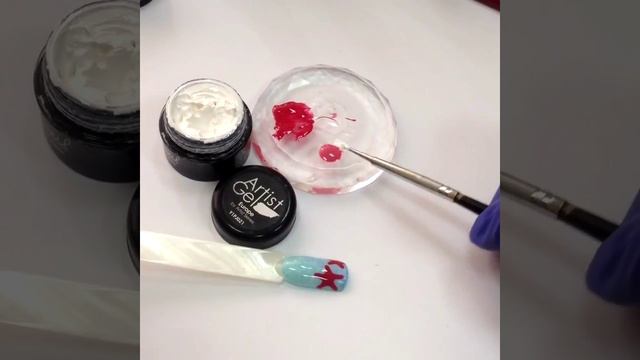 Дизайн ногтей "Морская звезда" смотреть онлайн