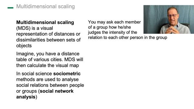 #22 MULTIDIMENSIONAL SCALING смотреть онлайн