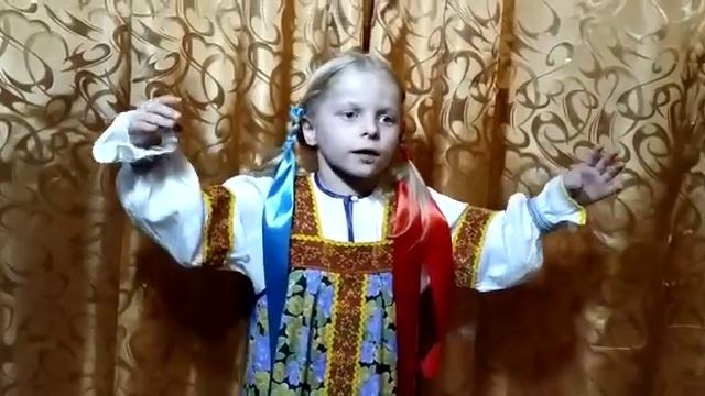 Кубарева Стефания, 5 лет Потешка Ой лю лю та ра ра смотреть онлайн
