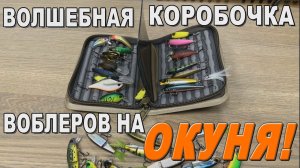 Волшебная коробочка воблеров на окуня!