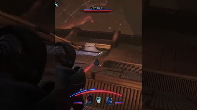 THE GETH THAT FLEW TO MARS - Mass Effect Legendary Edition Highlight #Short смотреть онлайн