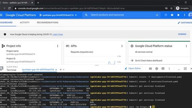 Qwiklabs - Managing Deployments Using Kubernetes Engine смотреть онлайн