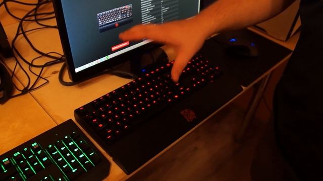Tt eSPORTS MEKA G1 Illuminated. Красный дракон. смотреть онлайн