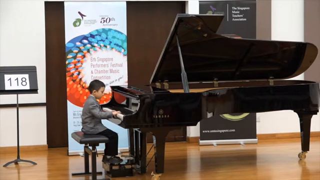 6th Performers' Festival - Platinum Award Solo Piano No. 118. Justin Ng смотреть онлайн