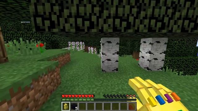 INFINITY GAUNTLET MOD - El guante de Thanos (Avengers) - Minecraft mod 1.8.9, 1.7.10 Review смотреть онлайн