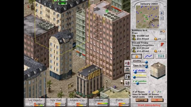 Donald Trump's Real Estate Tycoon Battle Mode (raw gameplay) смотреть онлайн